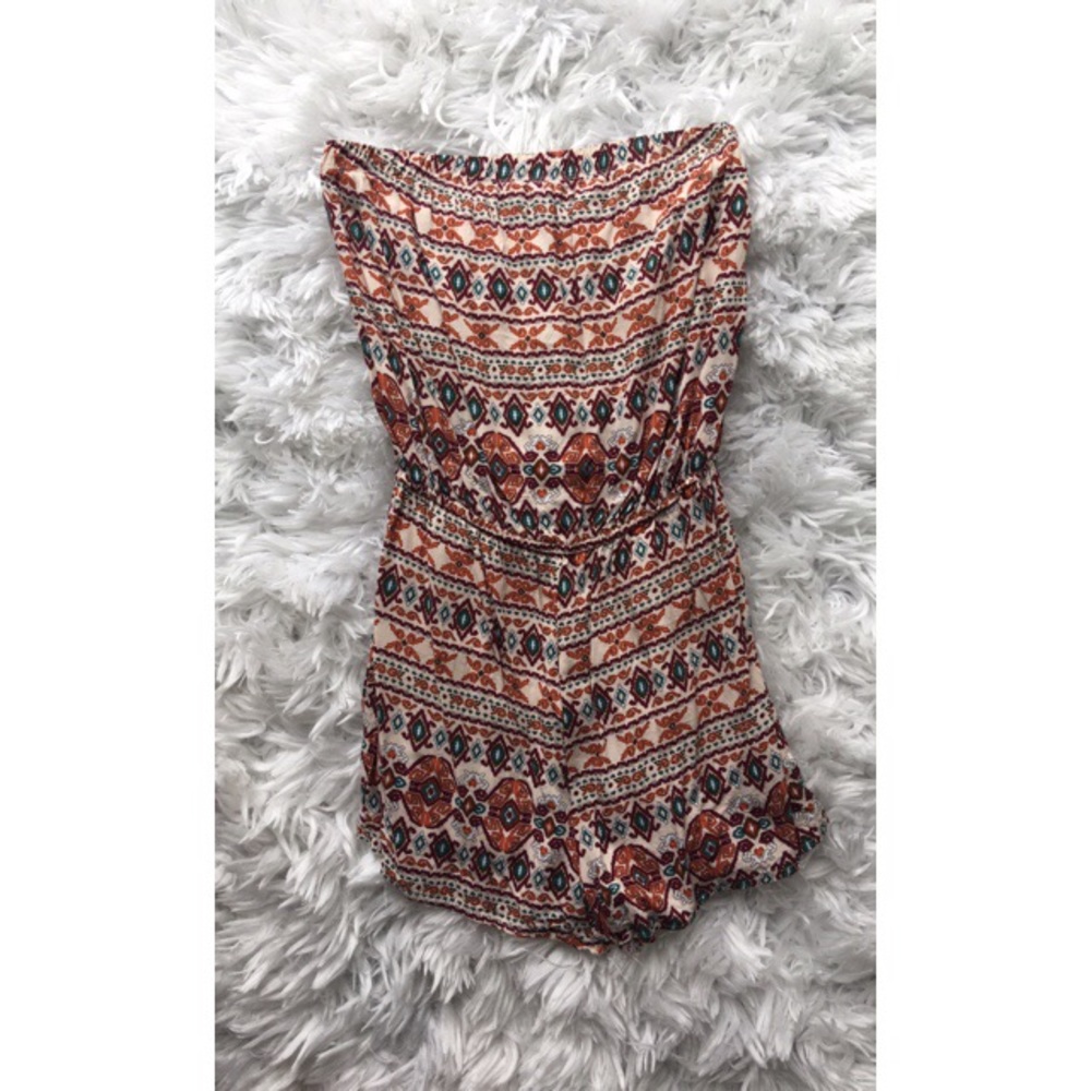 Aztec Print Romper - Picture 2 of 4